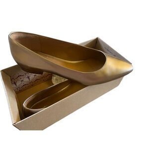 Clarks Corabeth Abby Champagne Cuir size 8.5